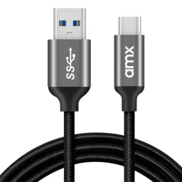AMX Type-C USB 3.1 Gen 1 to USB-A Cable (Grey)-44