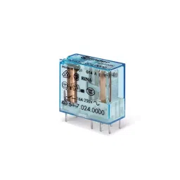 Finder PCB Mount Power Relay 12 V DC Coil 16 A Switching Current SPDT, 406190124000-picture-25