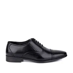 Hydes N Hues Men's Black Brogue Shoes-picture-41