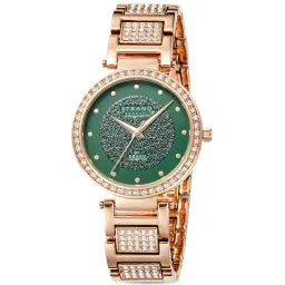 Strand By Obaku S713LXVESV-DB Brooke Mint Analog Watch for Women-18
