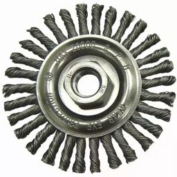Dewalt 115 mm Stainless Steel Twisted Knot Wire Wheel Brush, DT3502-QZ-image-22