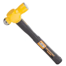 JCB 14 inch Alloy Steel Head Ball Pein Hammer Yellow & Black, 22052512 (Head Weight 1.35 Kg)-12