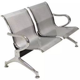 Tychemed Mild Steel Chrome Plated Two Seater Waiting Chair WSH-1497-21