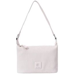 Lino Perros Off-white Solid Medium Shoulder Handbag-7