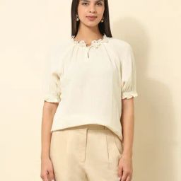 U.S. Polo Assn. White Cotton Regular Fit Top-picture-34