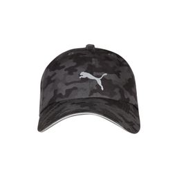 Puma Unisex Grey Camouflage Print Running Cap III-image-36