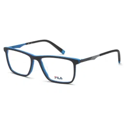Fila Blue Rectangular Eye Frames for Men image 1