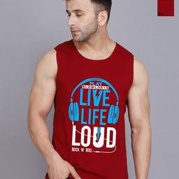 SLOWLORIS Men Typography 2 Printed V-Neck Applique Slim Fit T-shirt-image-77