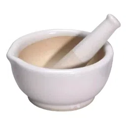 RELIGLAS 4.2 L Porcelain Mortar And Pestle, 11.040.18-47