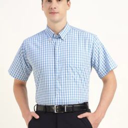 Hancock Blue Checks Shirt-picture-31