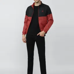 Academy By Van Heusen Red  Regular Fit Printed Jacket image 5