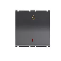 Goldmedal Bell Push Switch with LED Indicator Arc 10 A 2 Module, 182414-picture-16