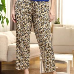 Kryptic Multicolored Cotton Relaxed Fit Printed Pyjamas-image-59