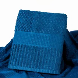 MUSH Hearth & Haven Blue Bamboo 450 GSM Bath Towel-image-29
