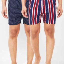 Urban Scottish Multicolored Regular Fit Printed Boxers - Pack Of 2-picture-9