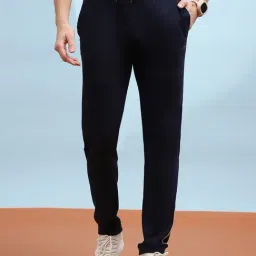 Cloak & Decker by Monte Carlo Navy Regular Fit Trackpants-image-80
