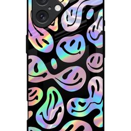 QRIOH Quirky Printed iPhone 16 Plus Back Case Mobile Accessories-16