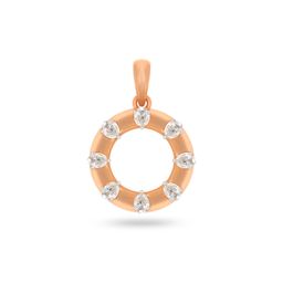 BHIMA 18K BIS Hallmark 750 PuritySphere Cut Diamond Pendant-image-98