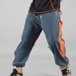 BOMBAY TROOPER Men Colourblocked Cotton Joggers-57