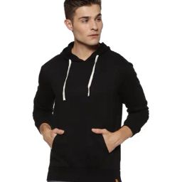 Campus Sutra Black Full Sleeves Hoodie-image-51