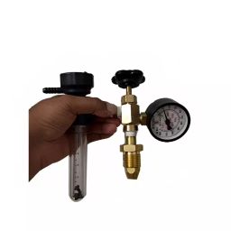 Blue Kites Oxygen Fine Adjustment Valve with Rota Meter and Humidifier Bottle BKSIB27-picture-1