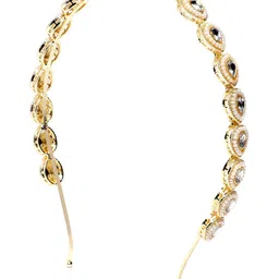 LAIDA Women Embellished Metal Hairband-picture-3