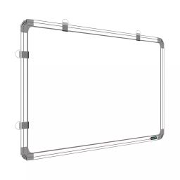 SHELFKING Non-Magnetic 60.96 x 91.44 cm (2x3 Feet) Double Sided Whiteboard and Chalkboard Both Side Writing Boards, One Side Whiteboard Marker and Reverse Side Chalkboard Surface-16