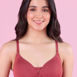 Nykd By Nykaa Barely There Padded Non Wired T-Shirt Bra With Gentle Lift & Support-NYB362-picture-22