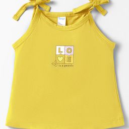 Tango Single Jersey Knit Slips With Text Print - Yellow-image-75