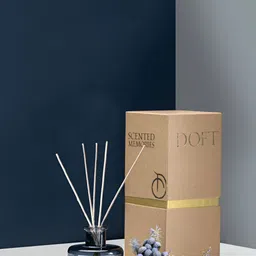 DOFT CANDLES Scented Natural Reed Diffuser With 10 Sticks-61