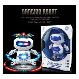 Fiddlerz Musical Toy 360 Degree Rotating Electric Smart Space Walking Dancing Robot Toy - Multicolor image 4