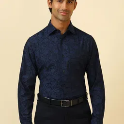Allen Solly Sport Floral Printed Pure Cotton Formal Shirt-picture-33