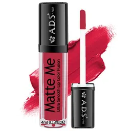 Adbeni Long Lasting Matte Me Liquid Lipstick - 16-Syrup Kisses- 4ml-17