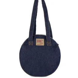 Pose india Unisex Textured Structured Cotton Shoulder Bag-3