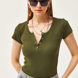 Olalook Women Ribbed Top-picture-26