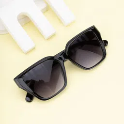 Provogue Unisex Black UV Protected Lens Square Sunglasses-28
