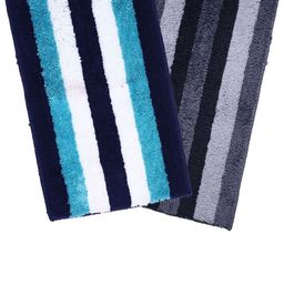 IVAZA Blue Microfibre 1400 GSM Bath Rugs-picture-8