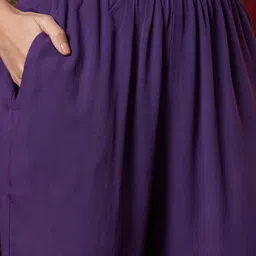 Aaghnya Bandhani Printed Thread Work Straight Kurta With Trousers & Dupatta image 4