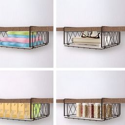Go Hooked Black Set of 2 Regular Drawer Organiser Organisers image 2