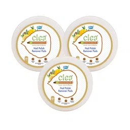 Clea Set of 3 Lemon & Jojoba Oil Nail Polish Remover Pads - 40 N Pads Each-12