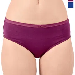 Valles365 by S.C. Pack of 2 Cotton Bikini Briefs BIKPN2BLUWIN-S-picture-10