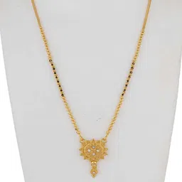 Ramdev Art Fashion Jwellery Brass Gold Plated Mangalsutra-10