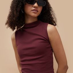 Ginger by Lifestyle Women Solid High Neck T-shirt-image-70