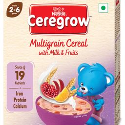 Nestle Ceregrow Growing Up Multigrain Cereal with Milk & Fruits - 300 gm-image-55