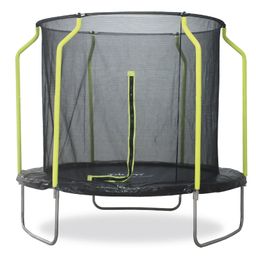 Plum Wave Springsafe Trampoline And Enclosure Black - 8 feet-10