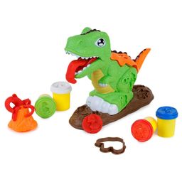 Webby DIY Colourful & Creative Dinosaur Clay Park With Moulds - Multicolour-7