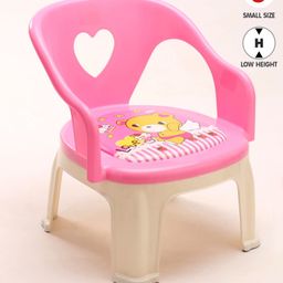 Light Weight Chair with Backrest - Pink (Print & Design May Vary)-image-79