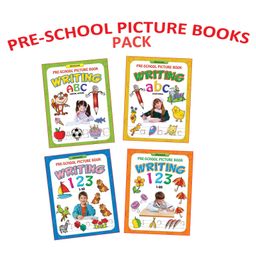 Dreamland Publications Pre- School Picture Book Alphabet and Number Writing Pack of 4 - English-2