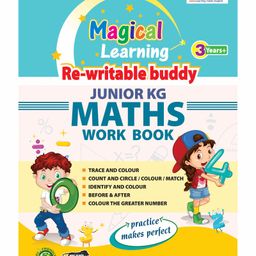 Actonn Re-Writable Maths Work Book - English-0