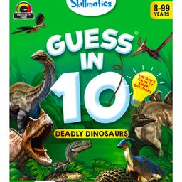 Skillmatics Card Game - Guess in 10 Deadly Dinosaurs Gifts for 8 Year Olds and Up Quick Game of Smart Questions Fun Family Game-5